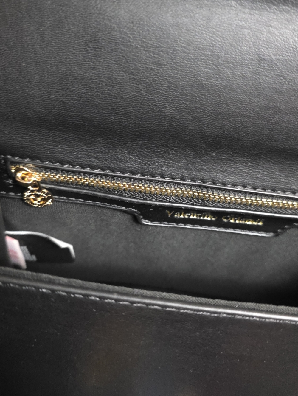 Valentino Orlandi Black Quilted Crossbody Bag with Gold Hardware - Picture 15 of 15